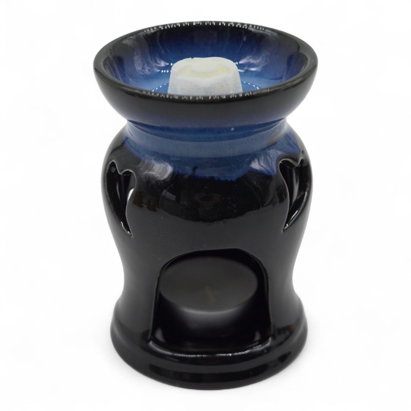 Classic Rustic Oil Burner - Heart Cut-out