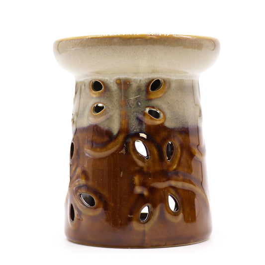 Classic Rustic Oil Burner - Dragonfly