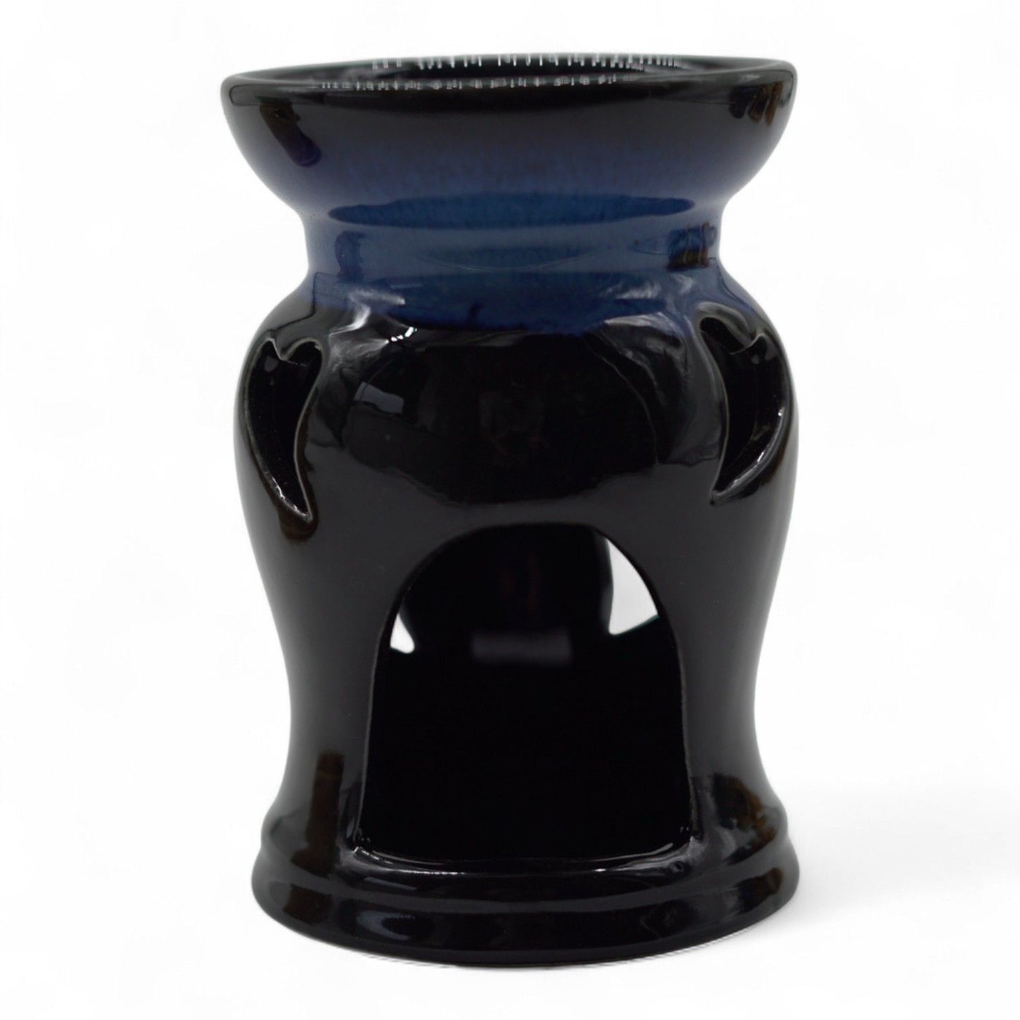 Classic Rustic Oil Burner - Heart Cut-out