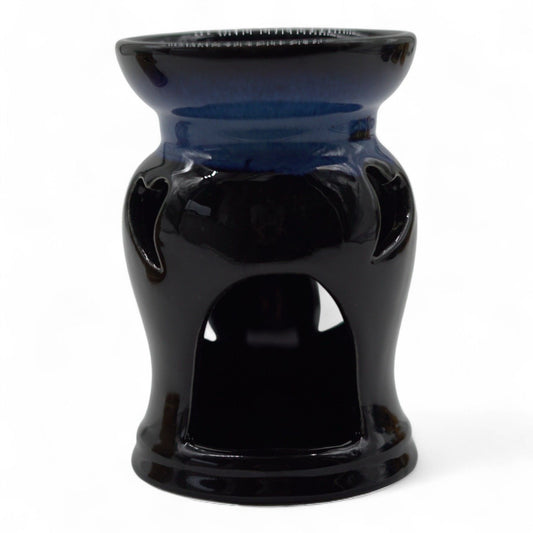 Classic Rustic Oil Burner - Heart Cut-out