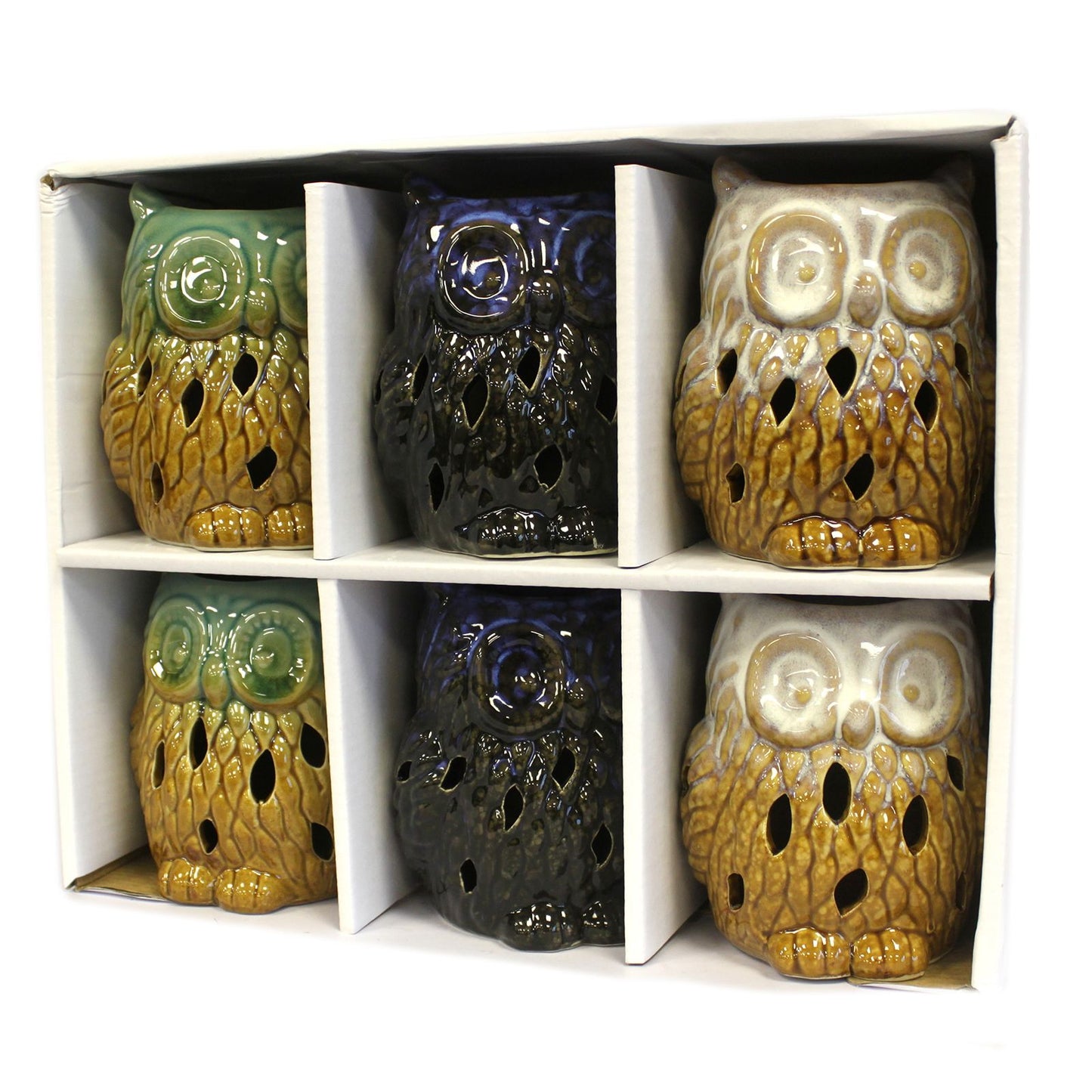 Classic Rustic Oil Burner - Owl