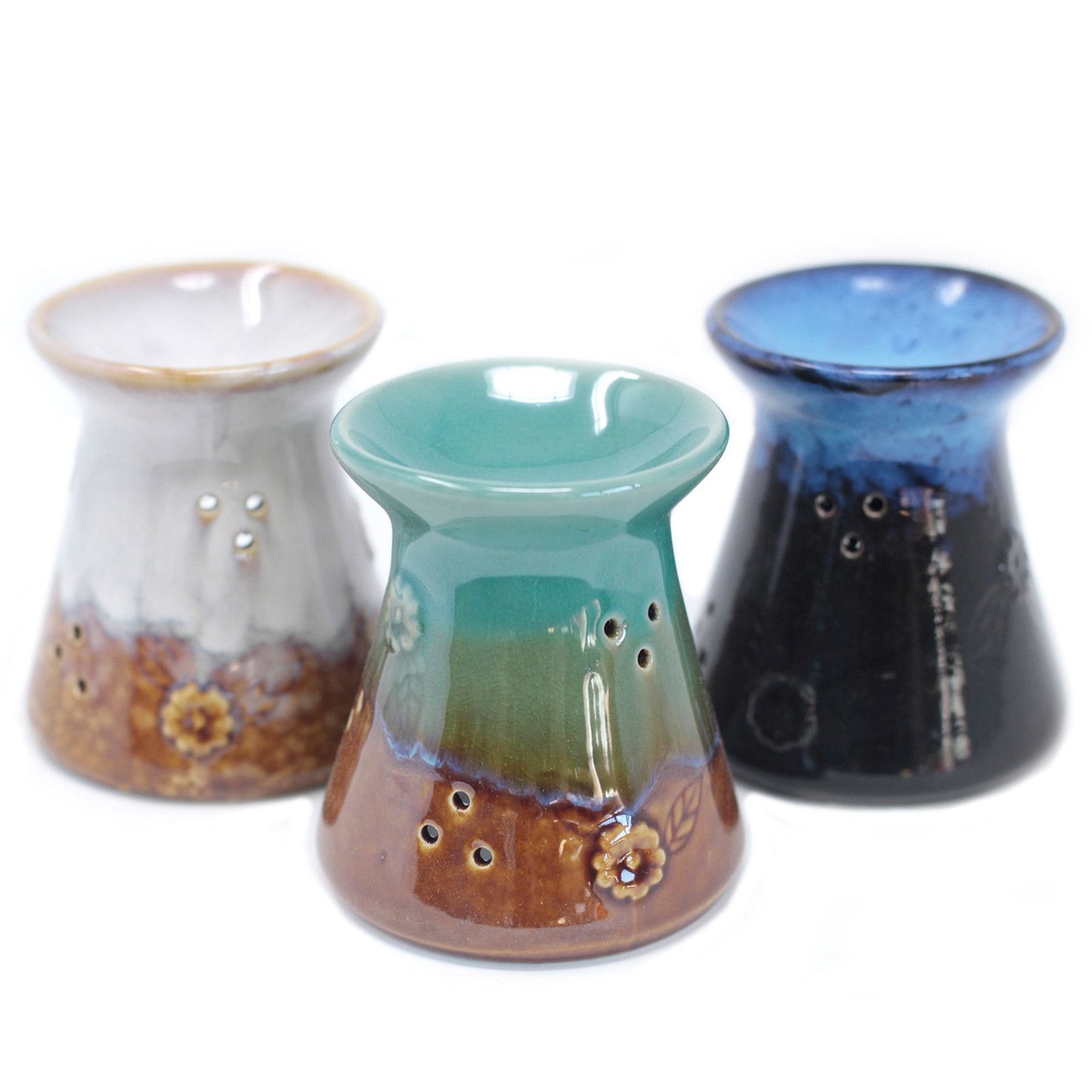 Classic Rustic Oil Burner - Floral