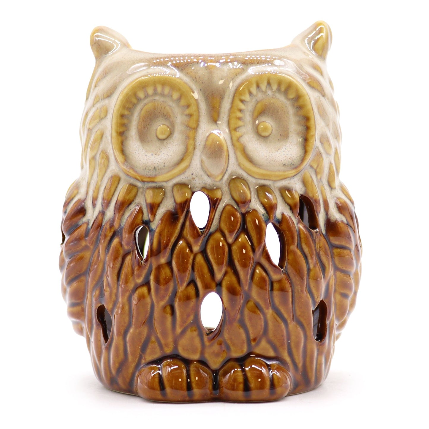 Classic Rustic Oil Burner - Owl