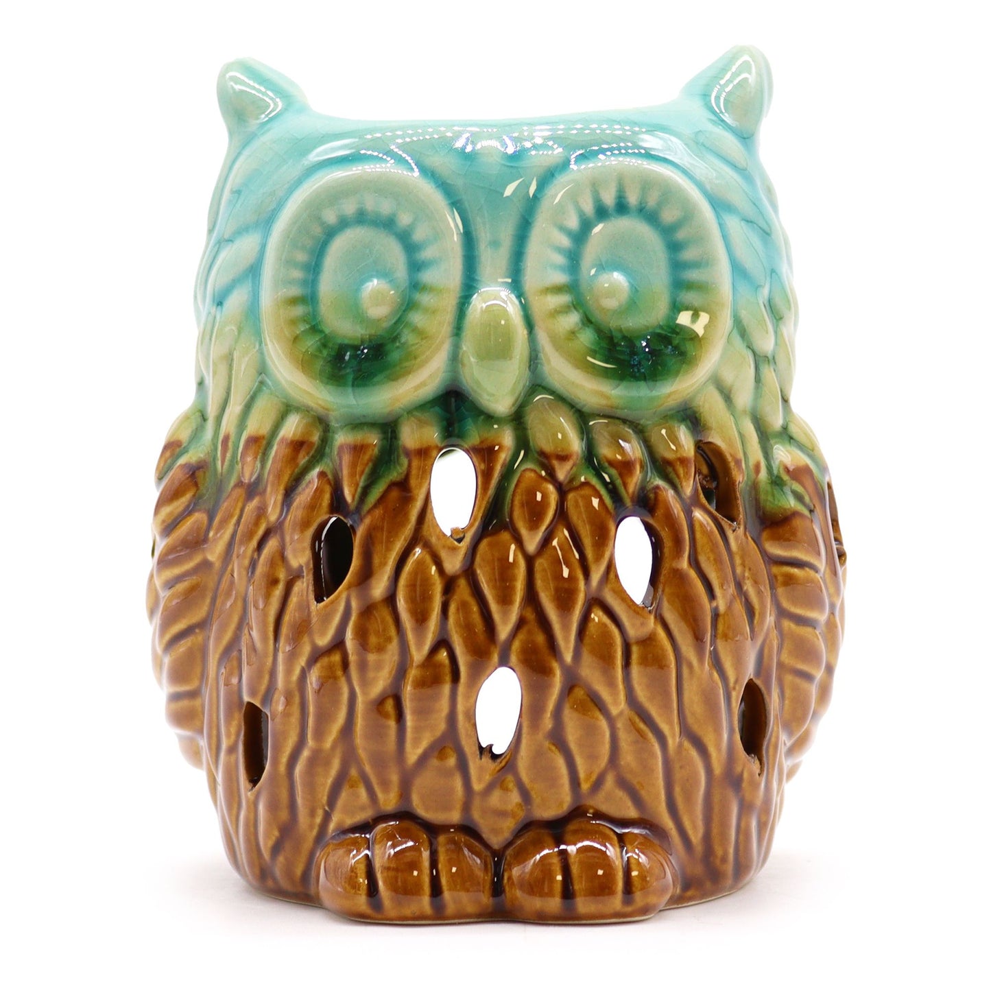 Classic Rustic Oil Burner - Owl